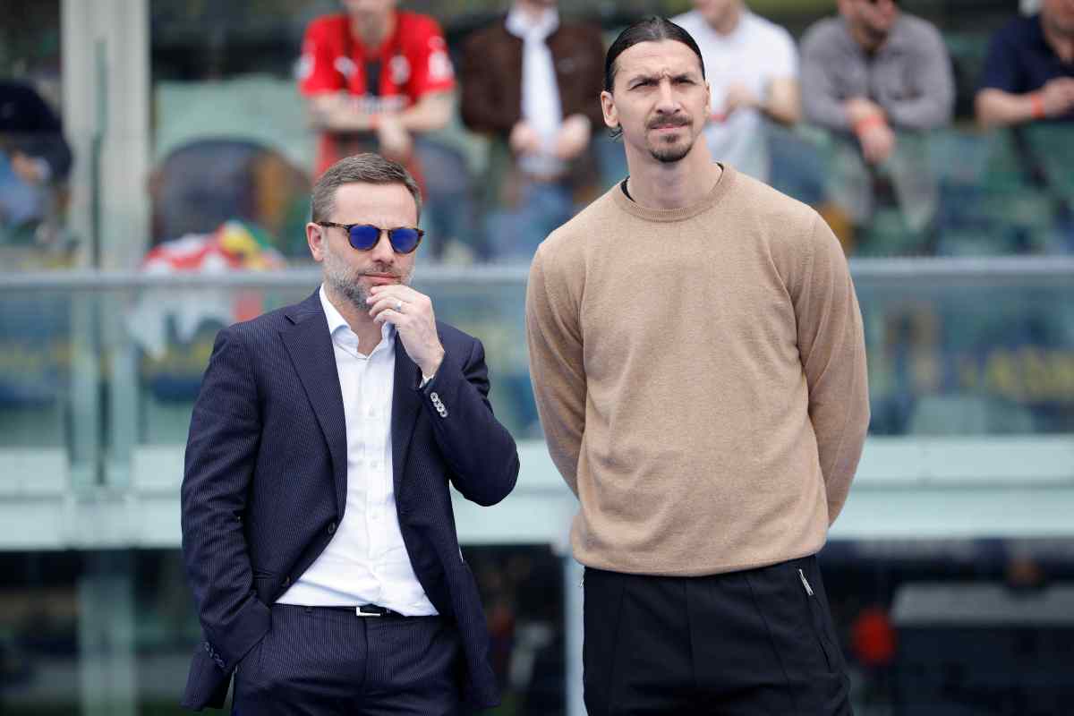 Ibra e Furlani a bordo campo