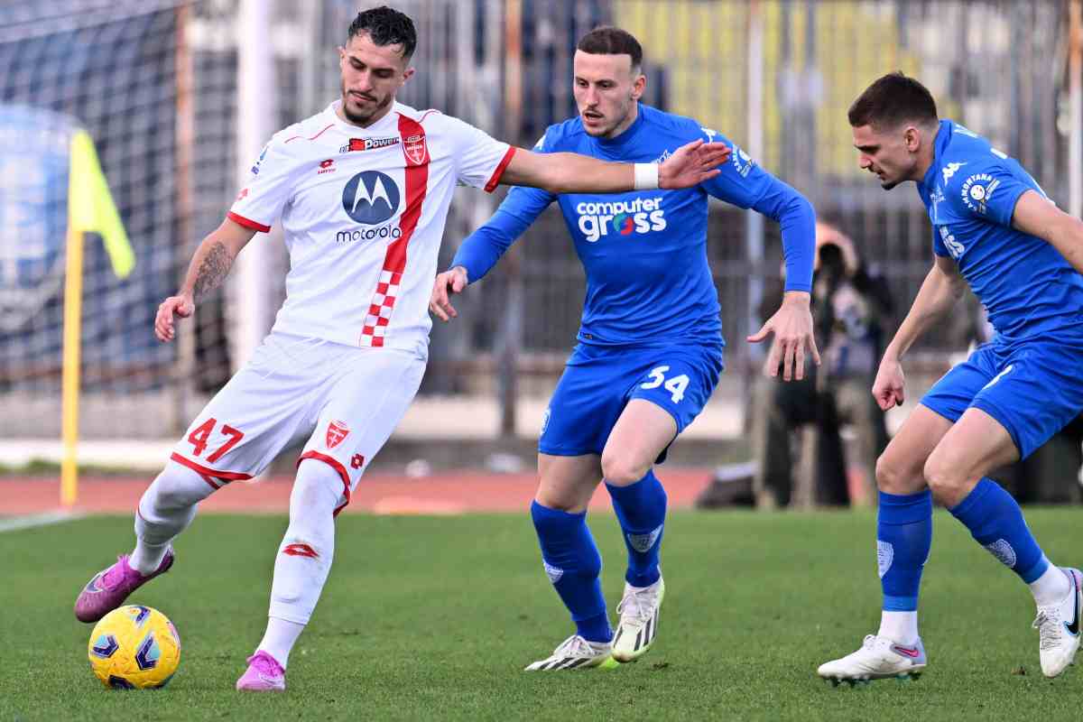 Ismajli con la maglia dell'Empoli