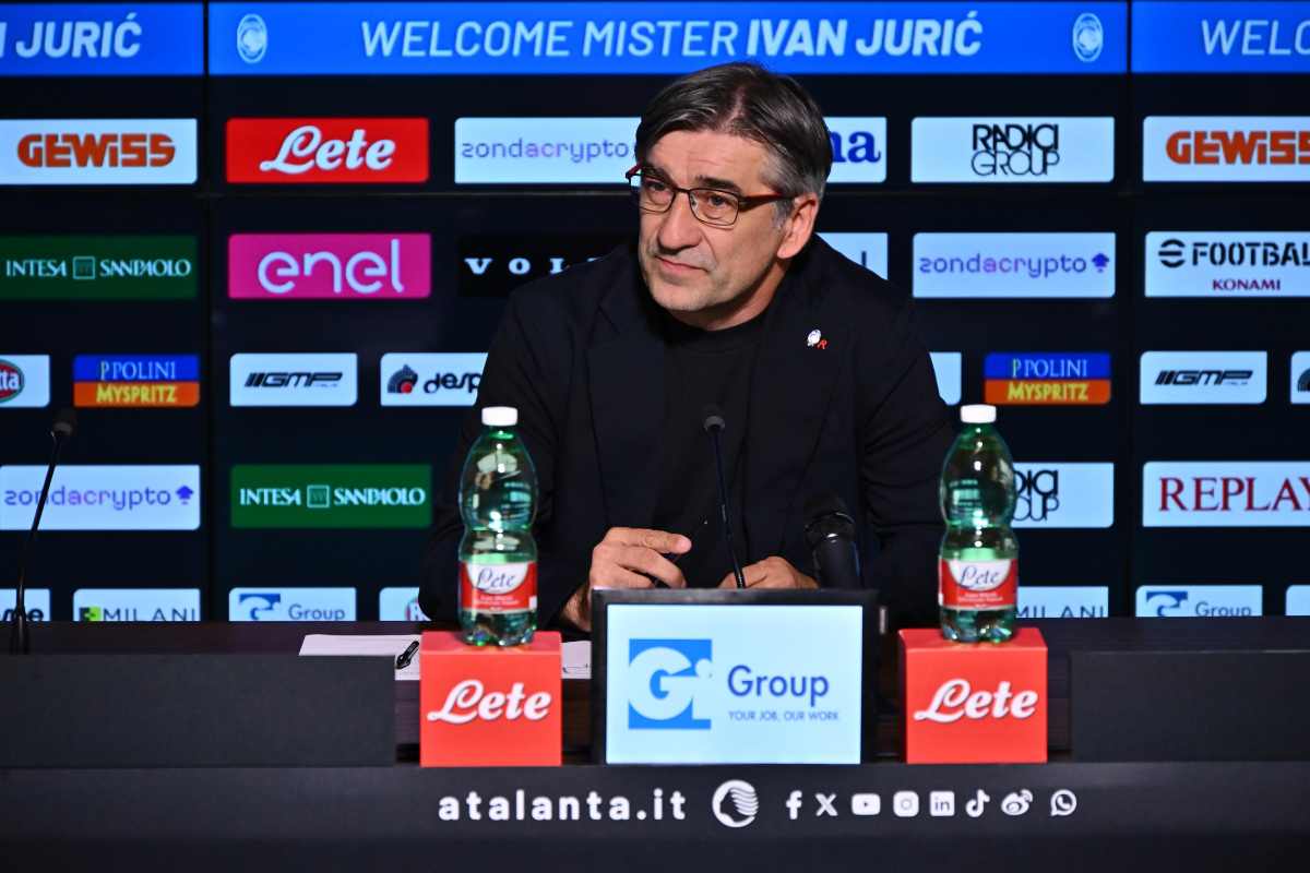 Juric in conferenza stampa