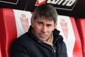 Il direttore sportivo della Roma Frederic Massara