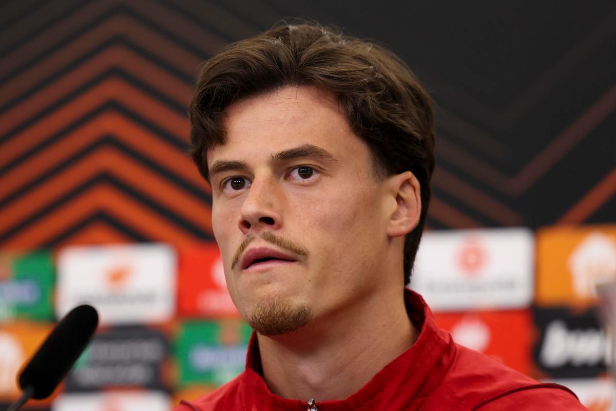 Mile Svilar in conferenza stampa