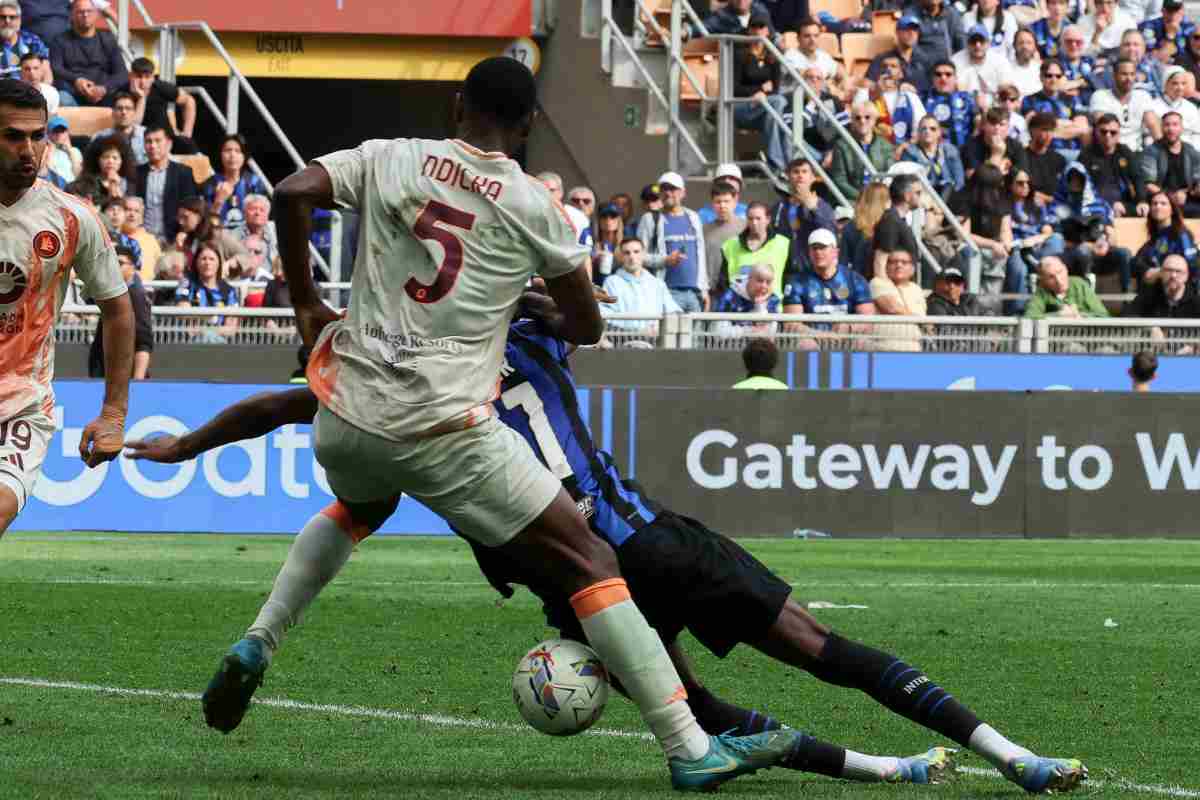 NDicka contrasta Bisseck a San Siro
