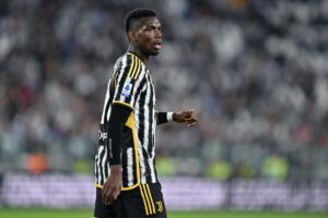 Pogba con la maglia della Juventus