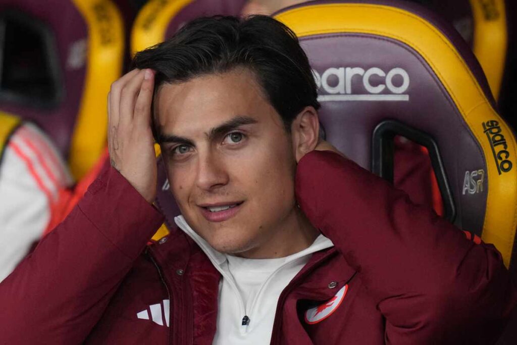 L'attaccante della Roma Paulo Dybala