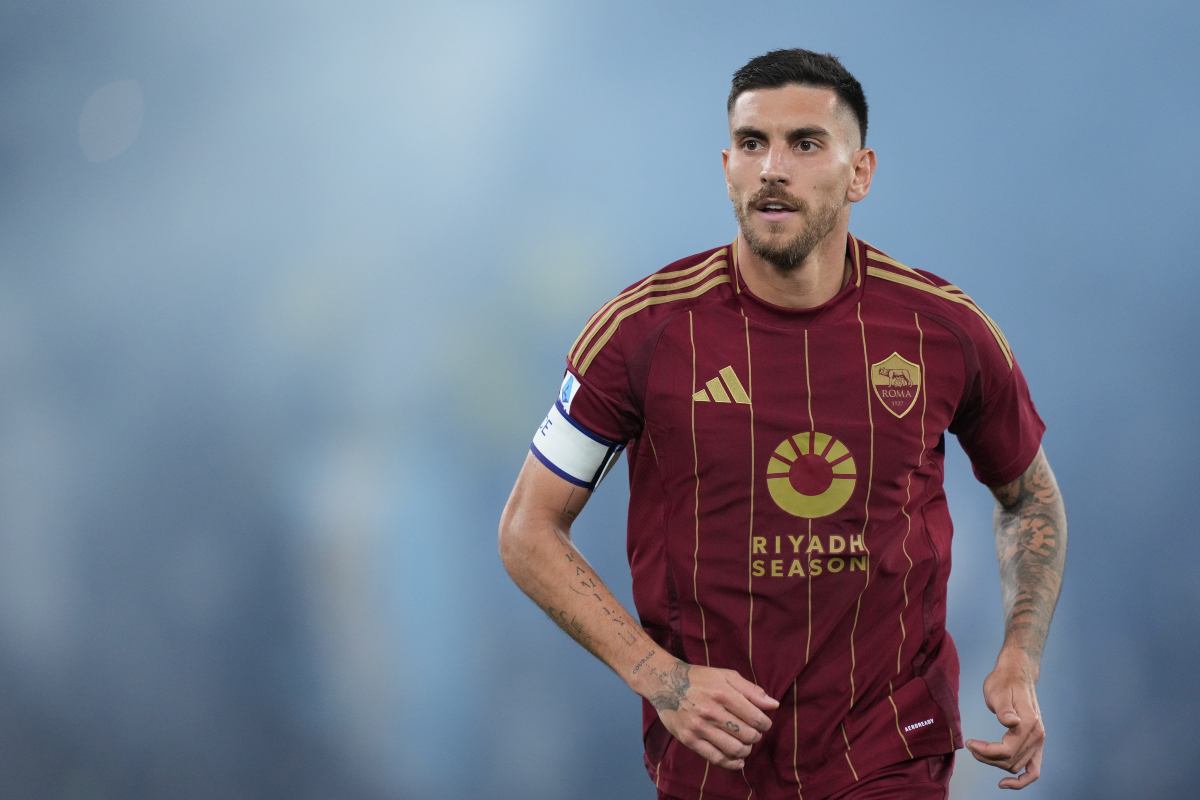 Lorenzo Pellegrini in campo