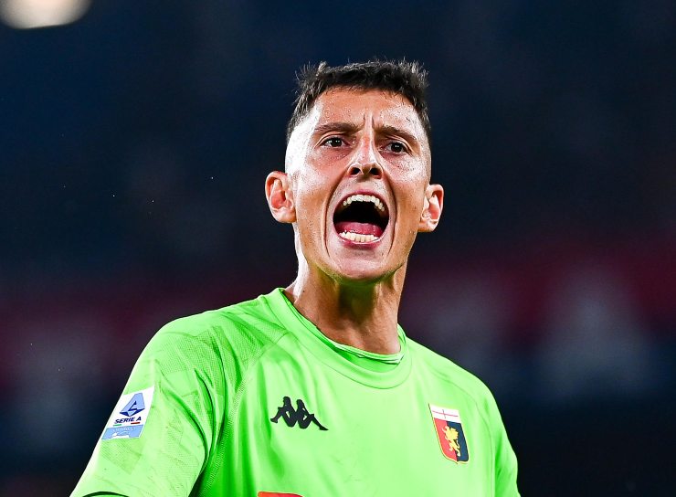 Pierluigi Gollini ai tempi del Genoa