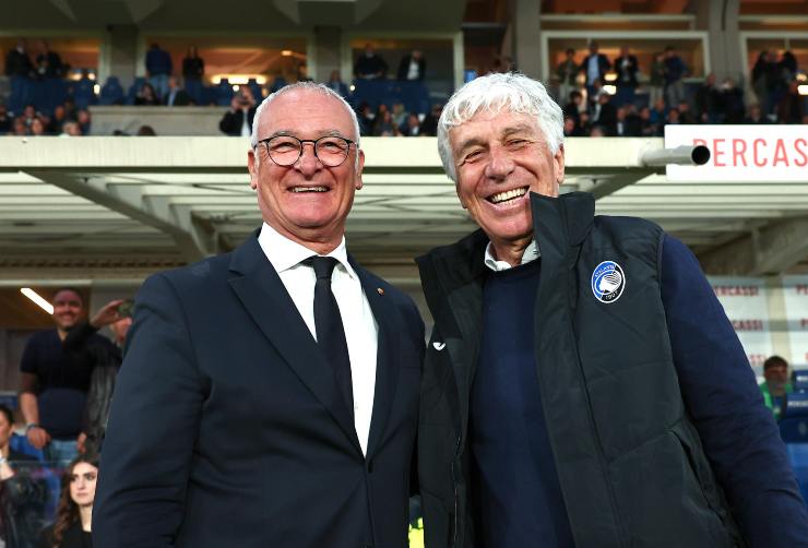 Ranieri e Gasperini insieme a Bergamo