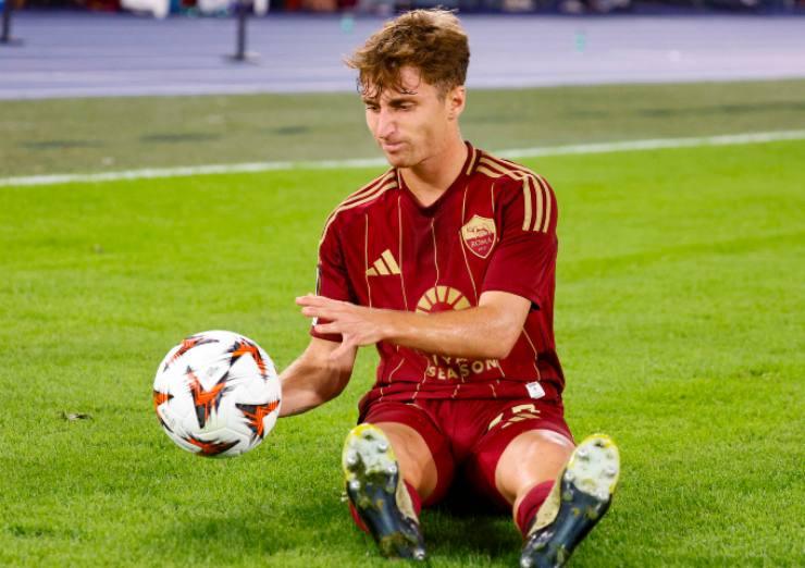 Tommaso Baldanzi a terra