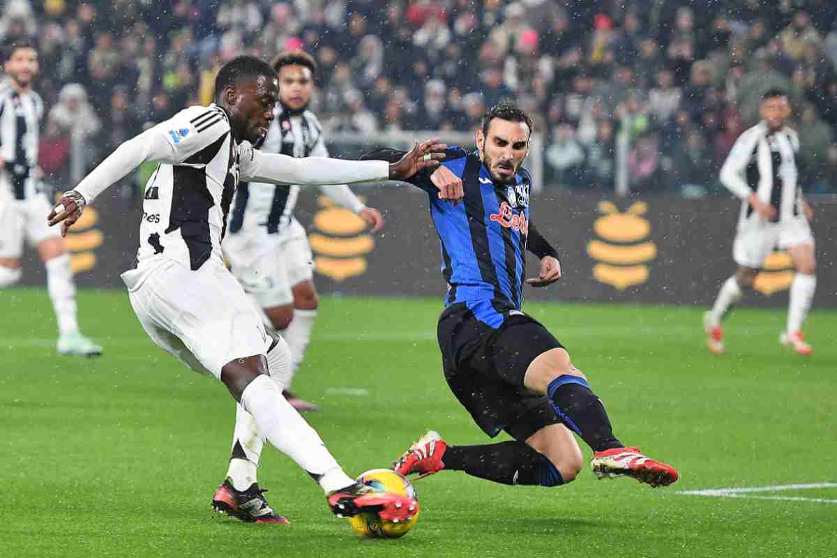 Weah con la maglia della Juve