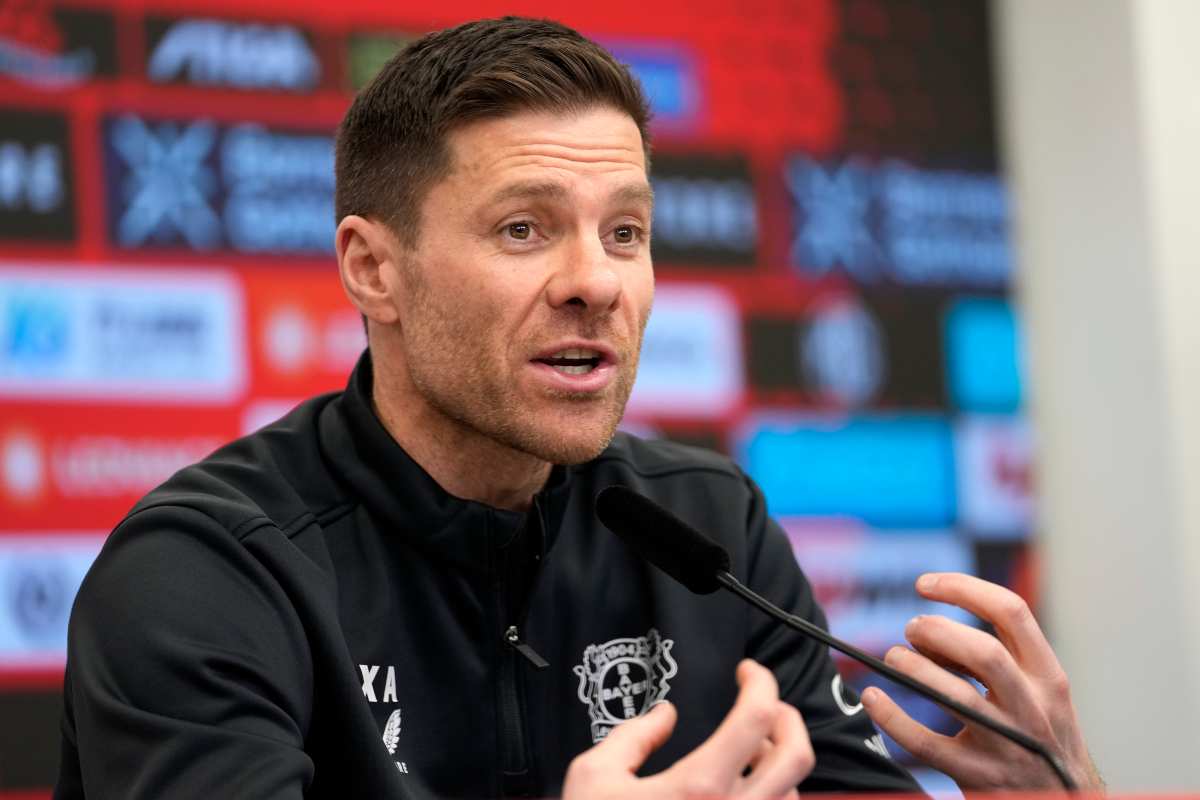 L'allenatore del Real Madrid Xabi Alonso