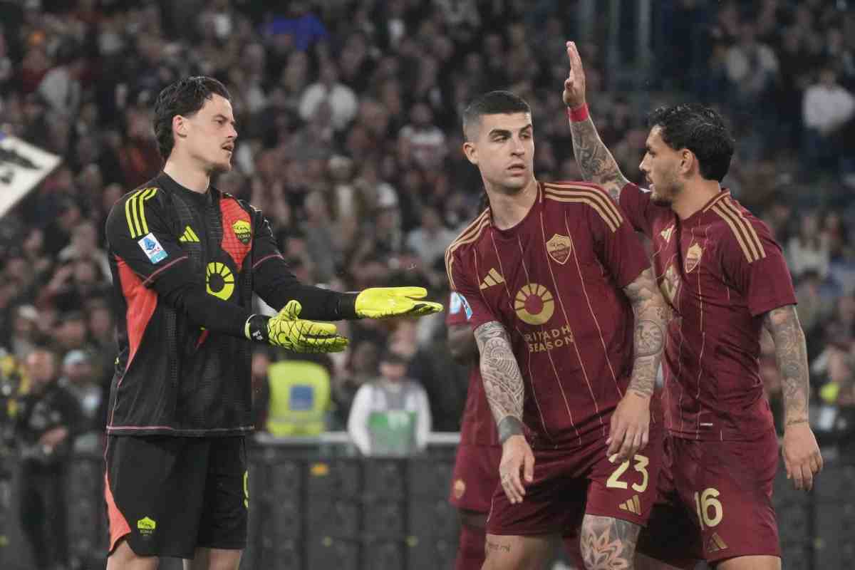 Svilar con Mancini e Paredes