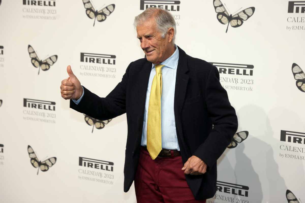 Agostini ad un evento pubblico
