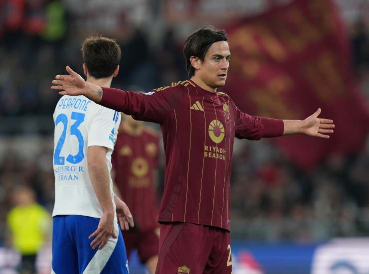 L'attaccante della Roma Paulo Dybala