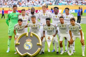 La formazione del Real Madrid contro la Juve