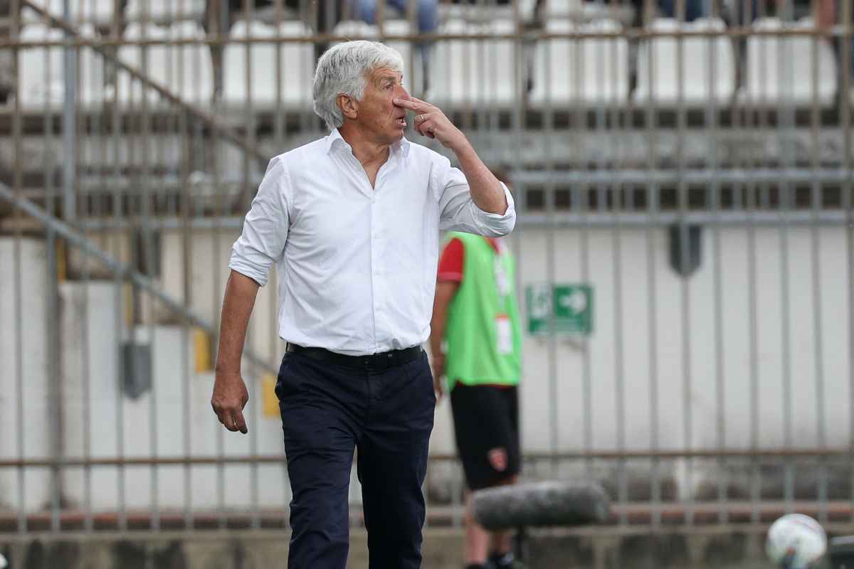 Gasperini a bordo campo