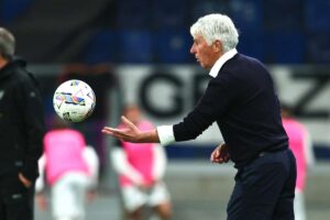 Gasperini a bordo campo