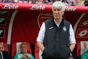 Gasperini a bordo campo