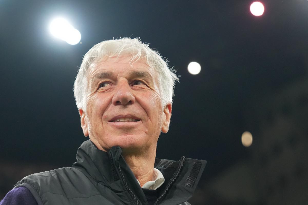 Gian Piero Gasperini sorride