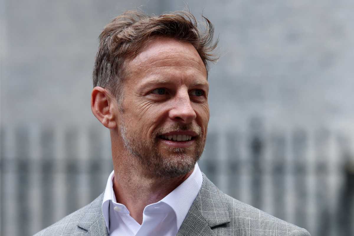 Jenson Button sorridente