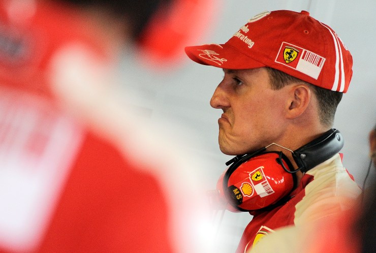 MIchael Schumacher ai tempi della Ferrari