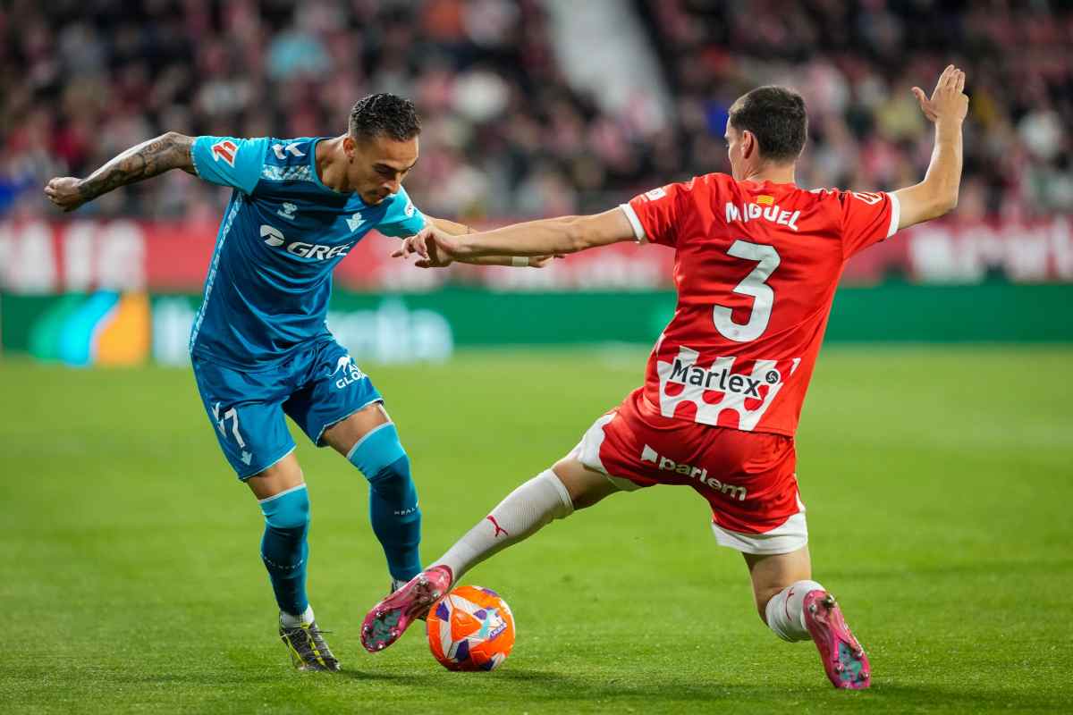 Gutierrez con la maglia del Girona