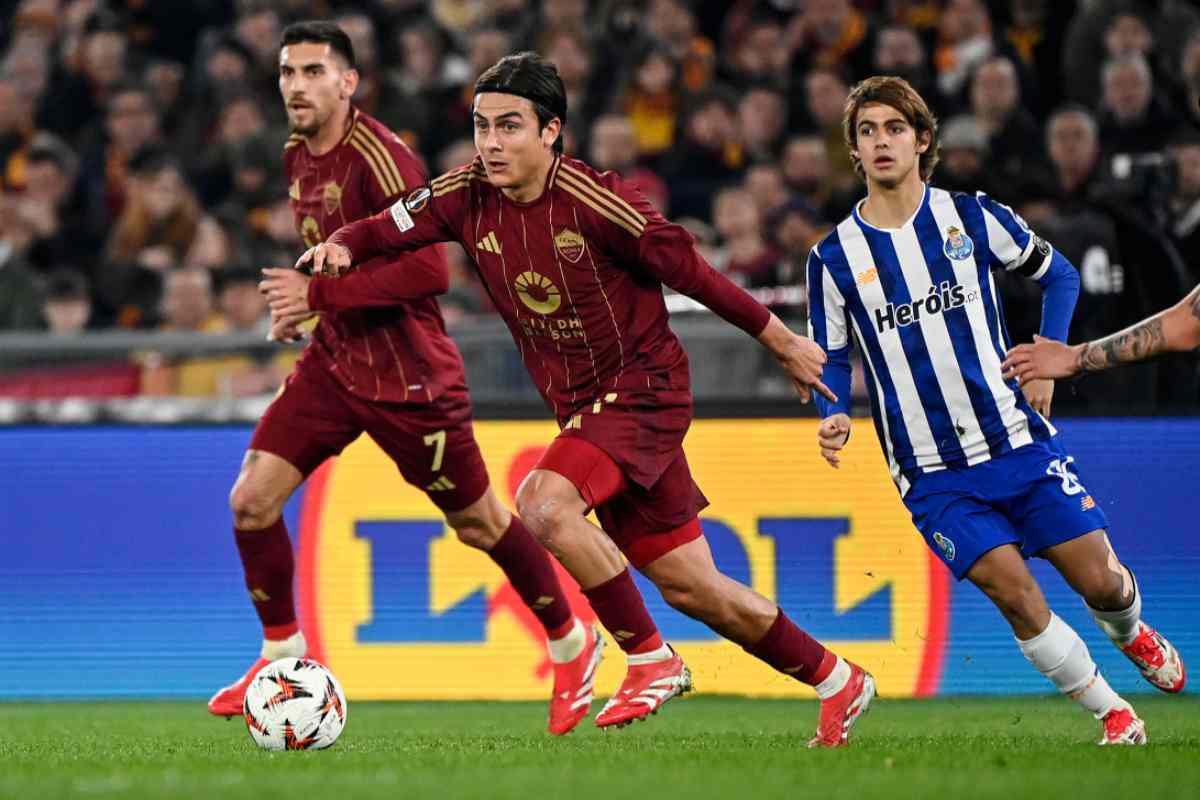 Dybala in campo contro il Porto