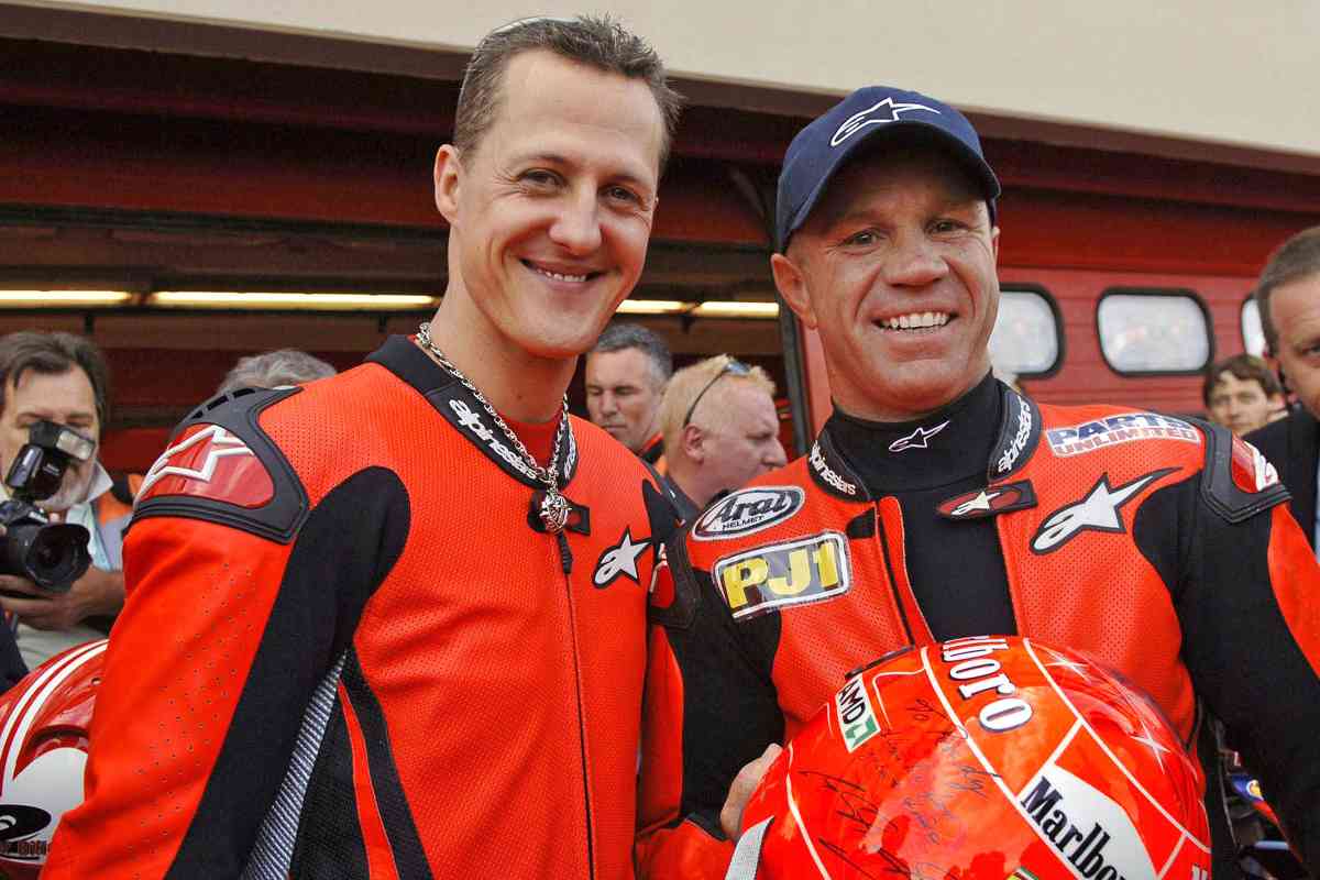 Schumacher prova la MotoGP