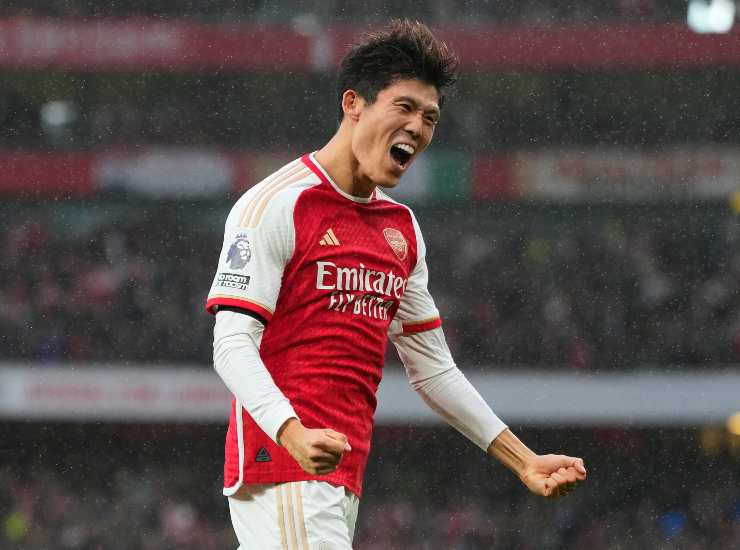 L'ex difensore dell'Arsenal Takehiro Tomiyasu