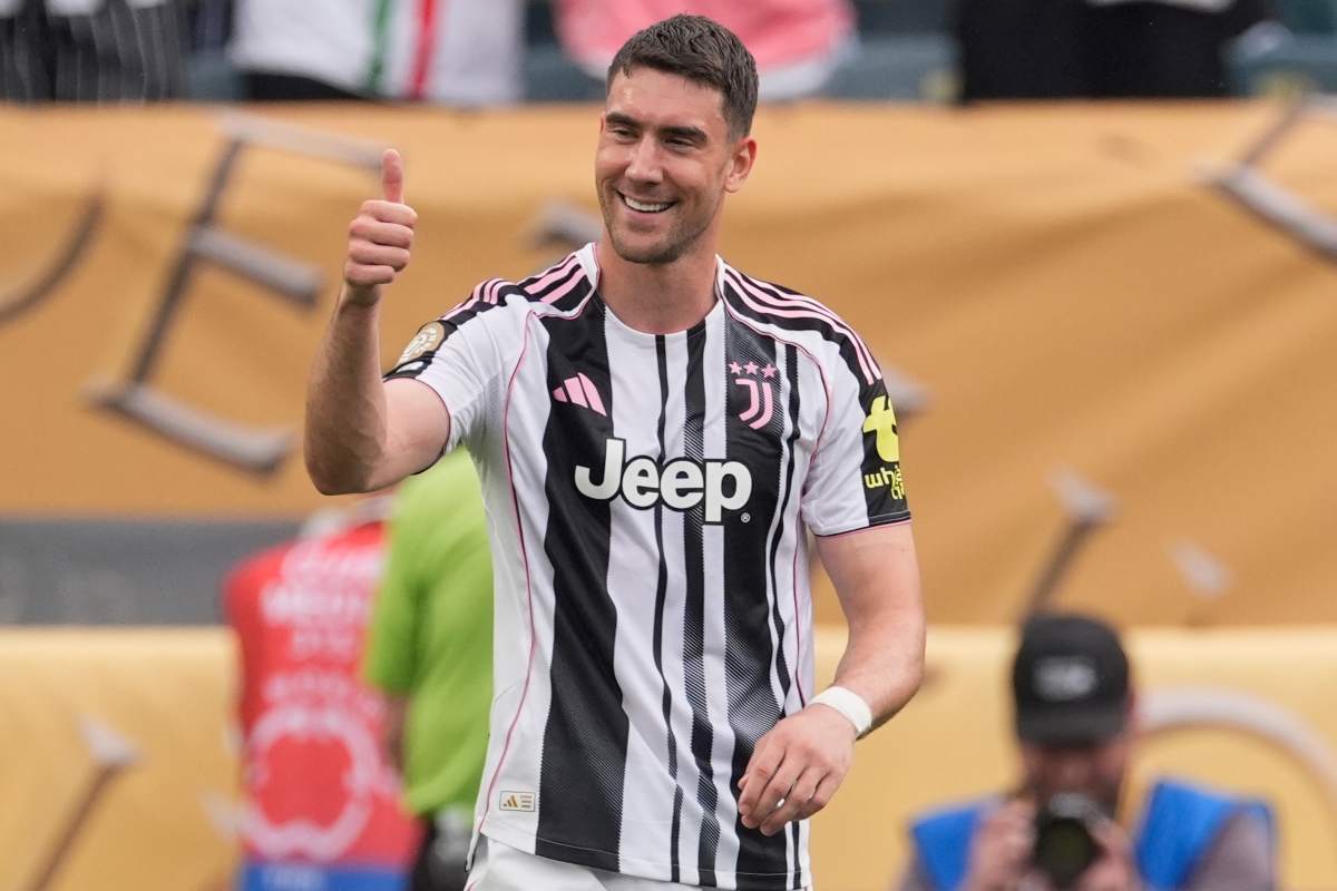 Dusan Vlahovic, attaccante della Juventus
