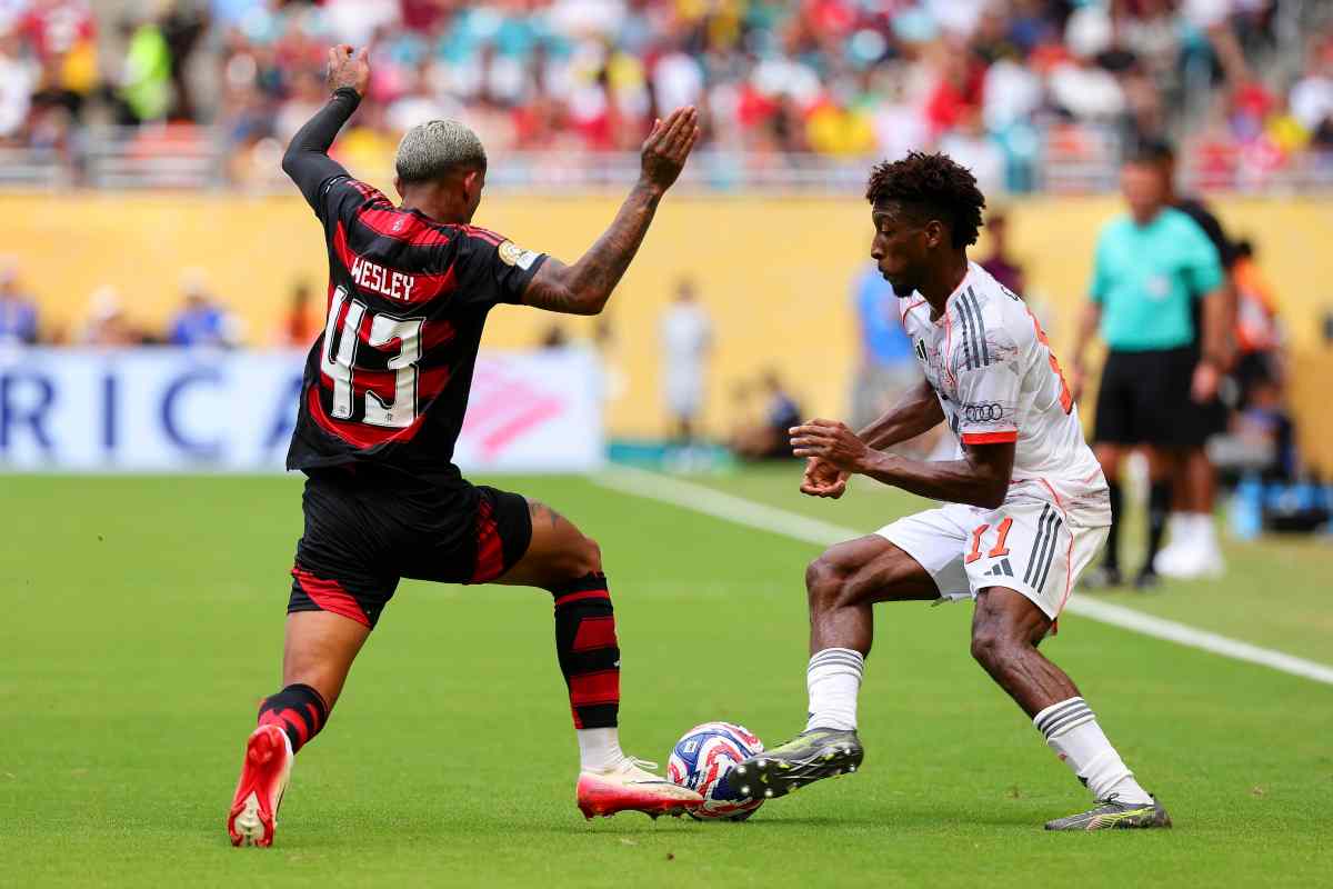 Wesley con la maglia del Flamengo
