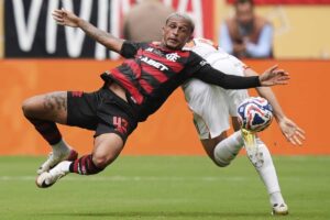 Wesley del Flamengo in campo