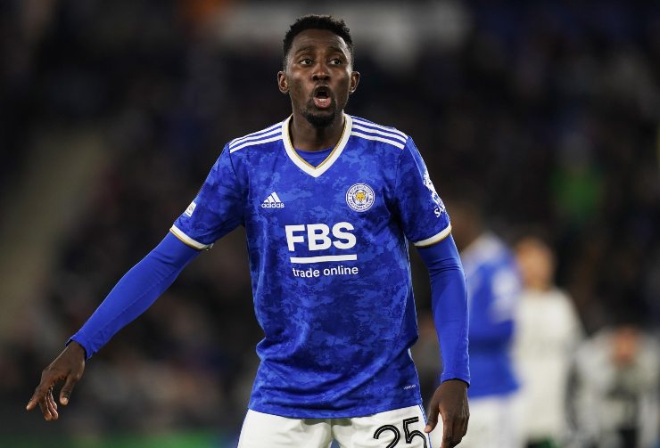 Wilfred Ndidi in azione col Leicester