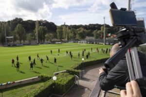 allenamento a trigoria