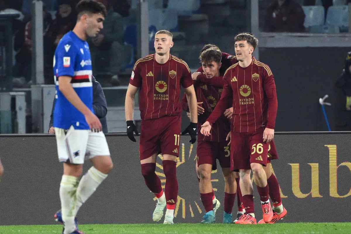 Baldanzi esulta dopo un gol