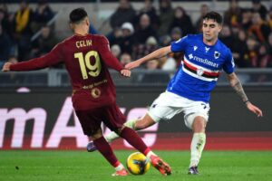 Celik contro la Sampdoria
