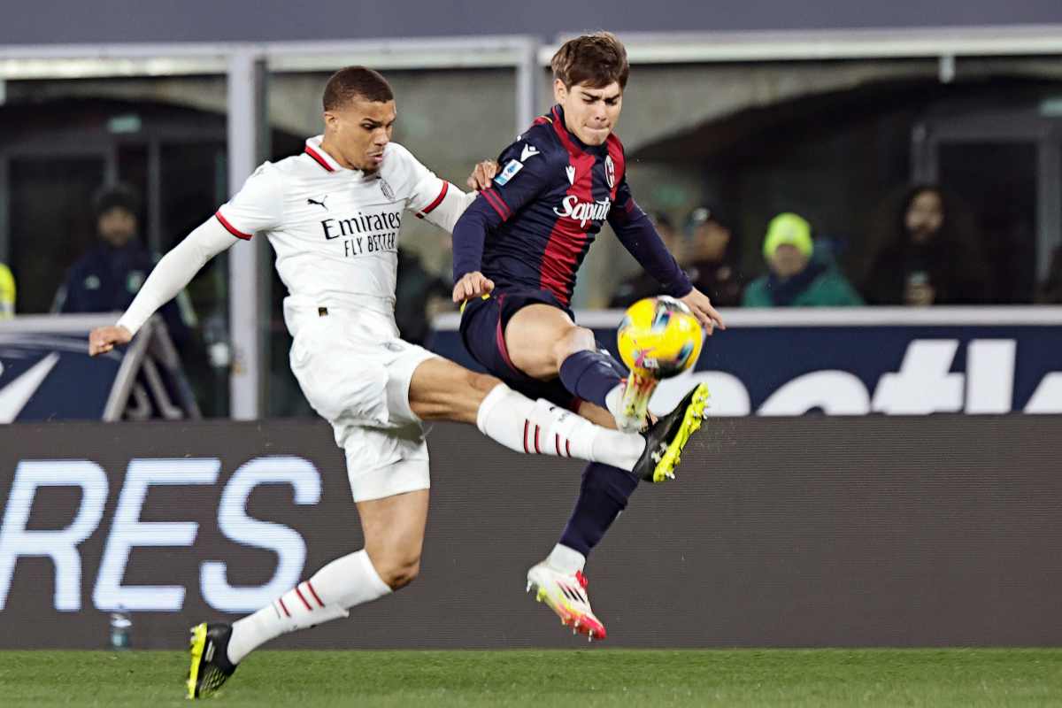 Dominguez con la maglia del Bologna