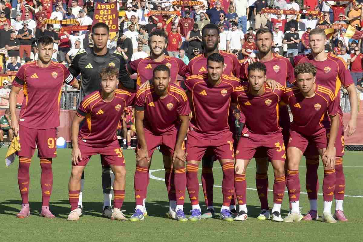 La formazione della Roma contro il Cannes