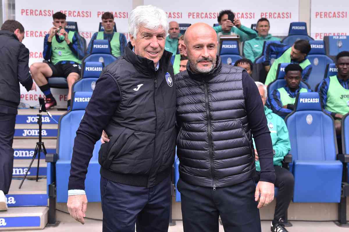Gasperini abbraccia Italiano