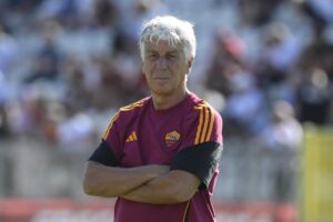 Gian Piero Gasperini pensieroso