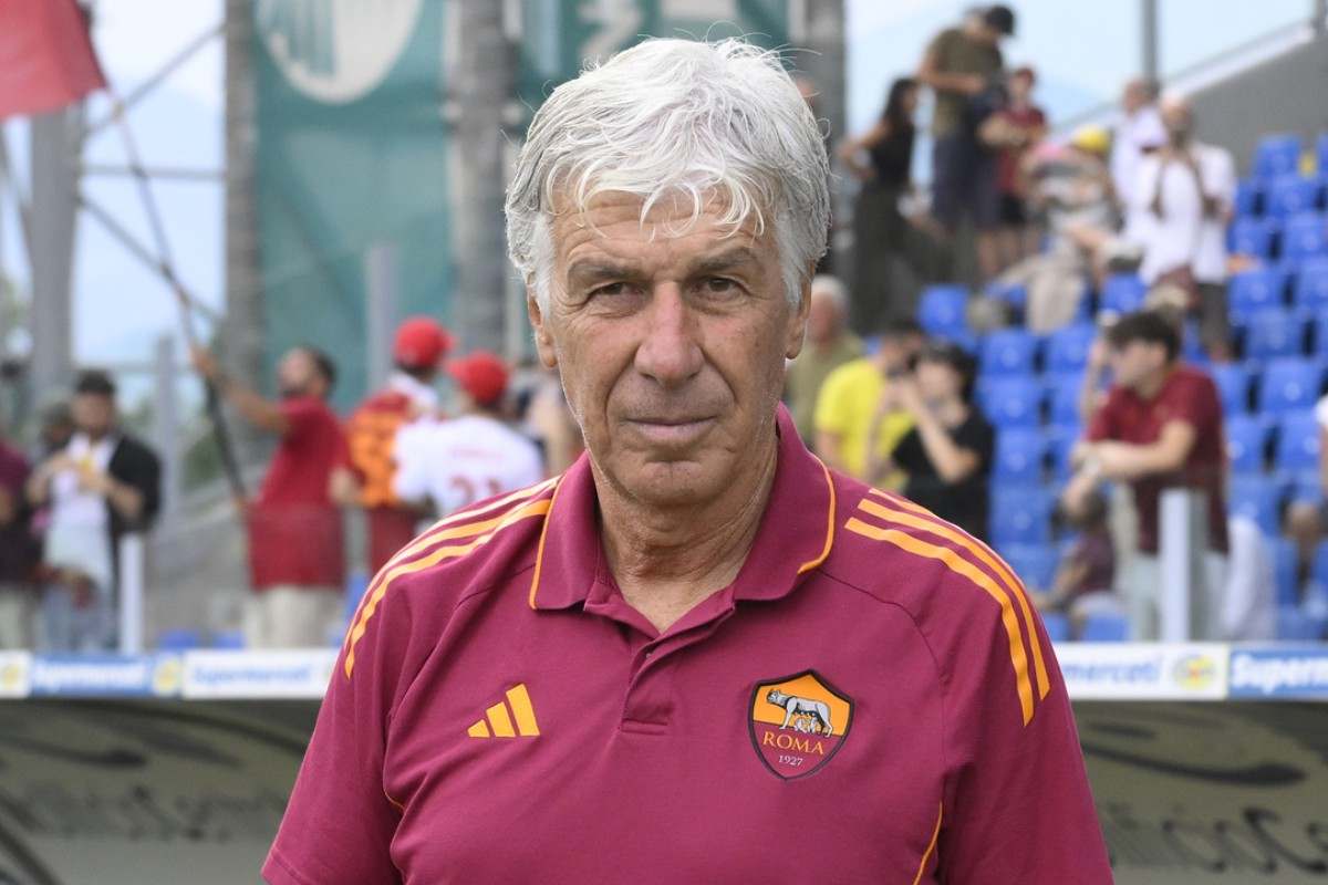 Gian Piero Gasperini concentrato