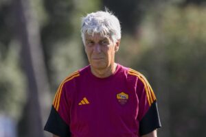 Gian Piero Gasperini accigliato