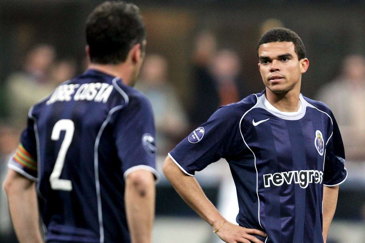 Jorge Costa con Pepe ai tempi del Porto