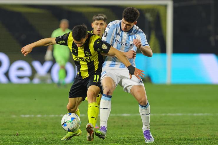 Juan Ignacio Nardoni con la maglia del Racing