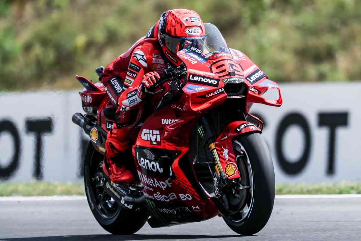 Marquez in sella alla Ducati