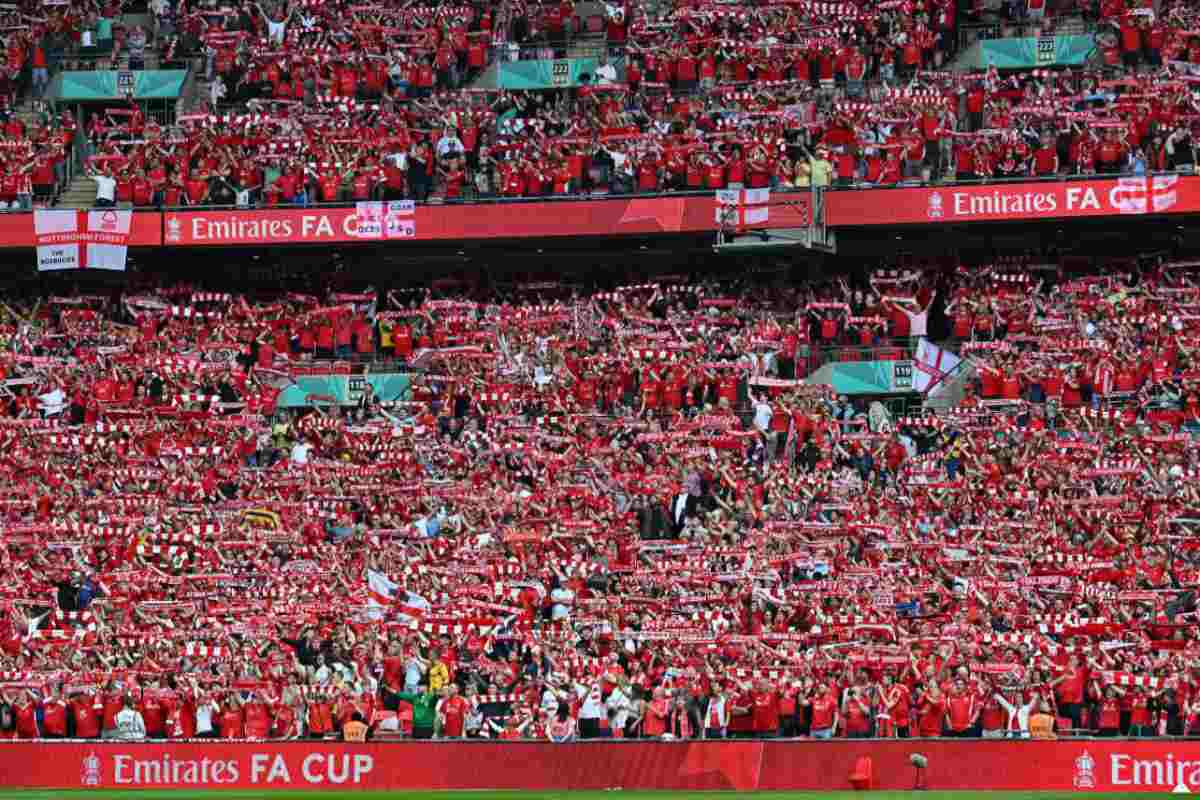 I tifosi del Nottingham Forest