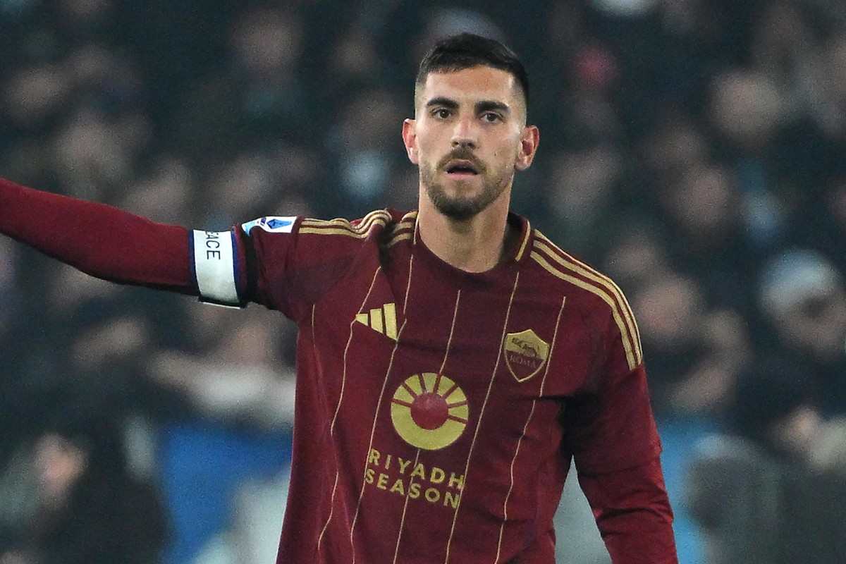 Lorenzo Pellegrini in maglia Roma