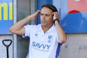Simone Inzaghi sulla panchina dell'Al-Hilal