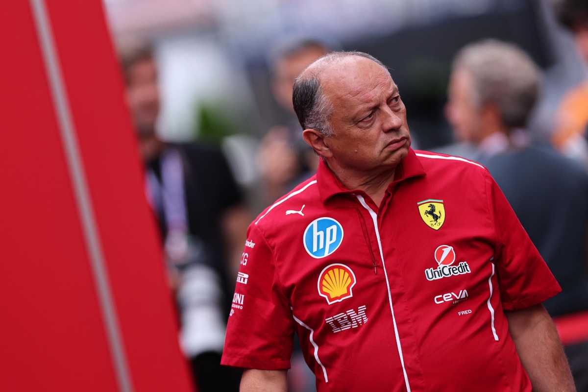 Vasseur con la divisa Ferrari