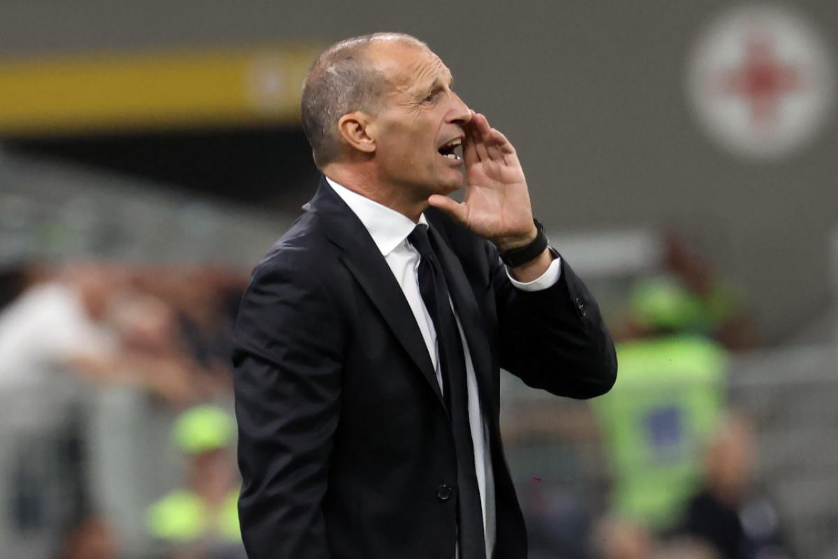 Allegri sulla panchina del Milan