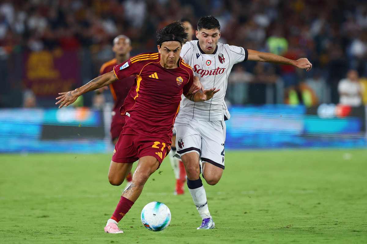 Dybala in campo